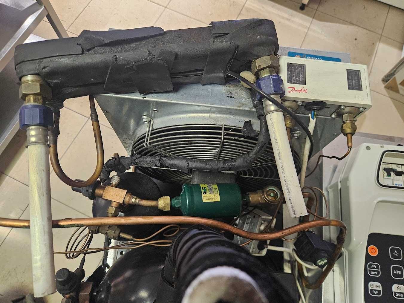 Kompletna jednostka chłodnicza z odzyskiem ciepła na komorę 3.1KW +5C