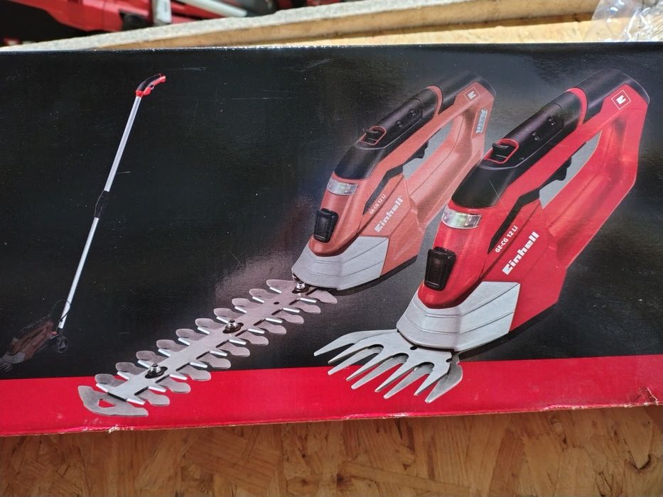 Nożyce Einhell „GE-CG 12 Li Zestaw nowych akcesorii!