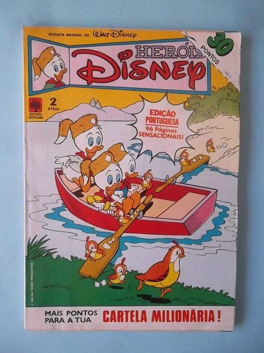 HERÓIS DISNEY - Editora Morumbi - lote de revistas BD