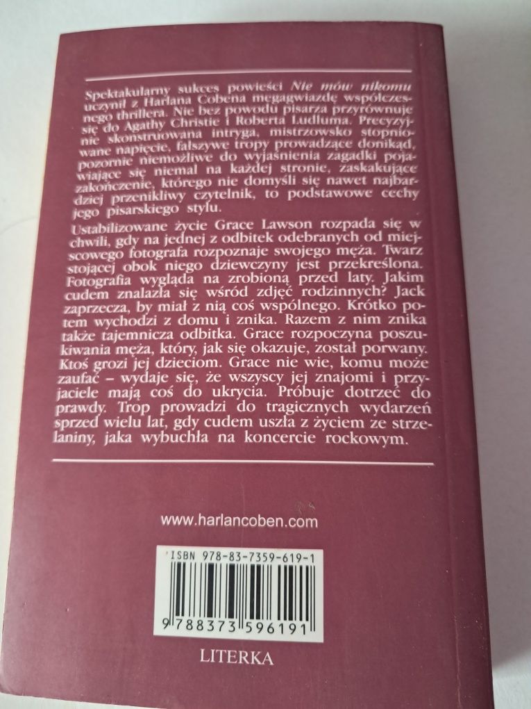 Harlan Coben Tylko jedno spojrzenie