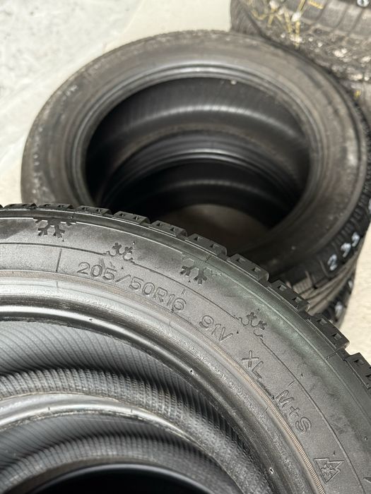 205/50/16 пара склад зима резина шини б/у