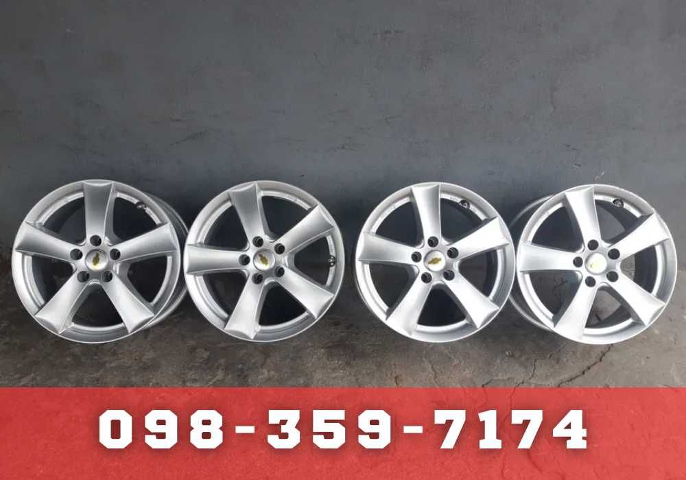 ДИСКИ З ЄВРОПИ‼️Комплект титанових дисків Chevrolet 5/105 R16