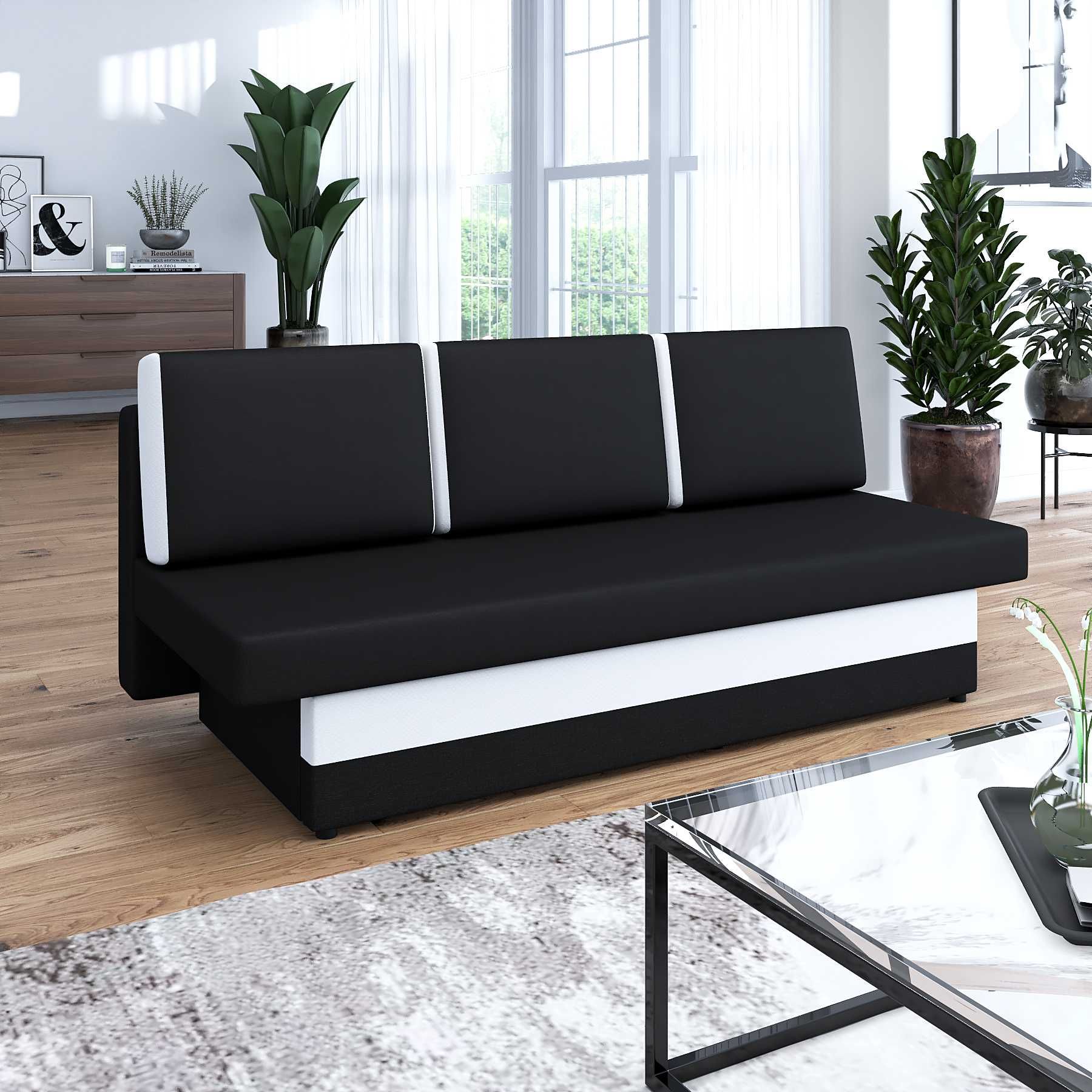 Warszawa Sofa Tapczan Łóżko Materac DARMOWA DOSTAWA Wersalka pojemnik