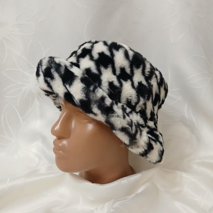 елегантна хутряна шапка капелюшок панама Primark на 55-56 см