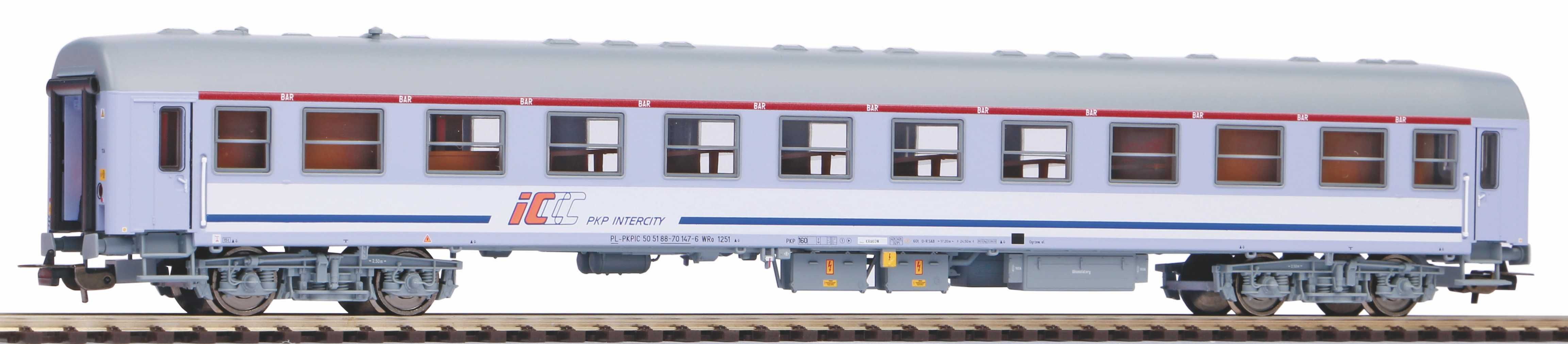 Wagon osobowy H0 PKP Intercity (PIKO 97607)