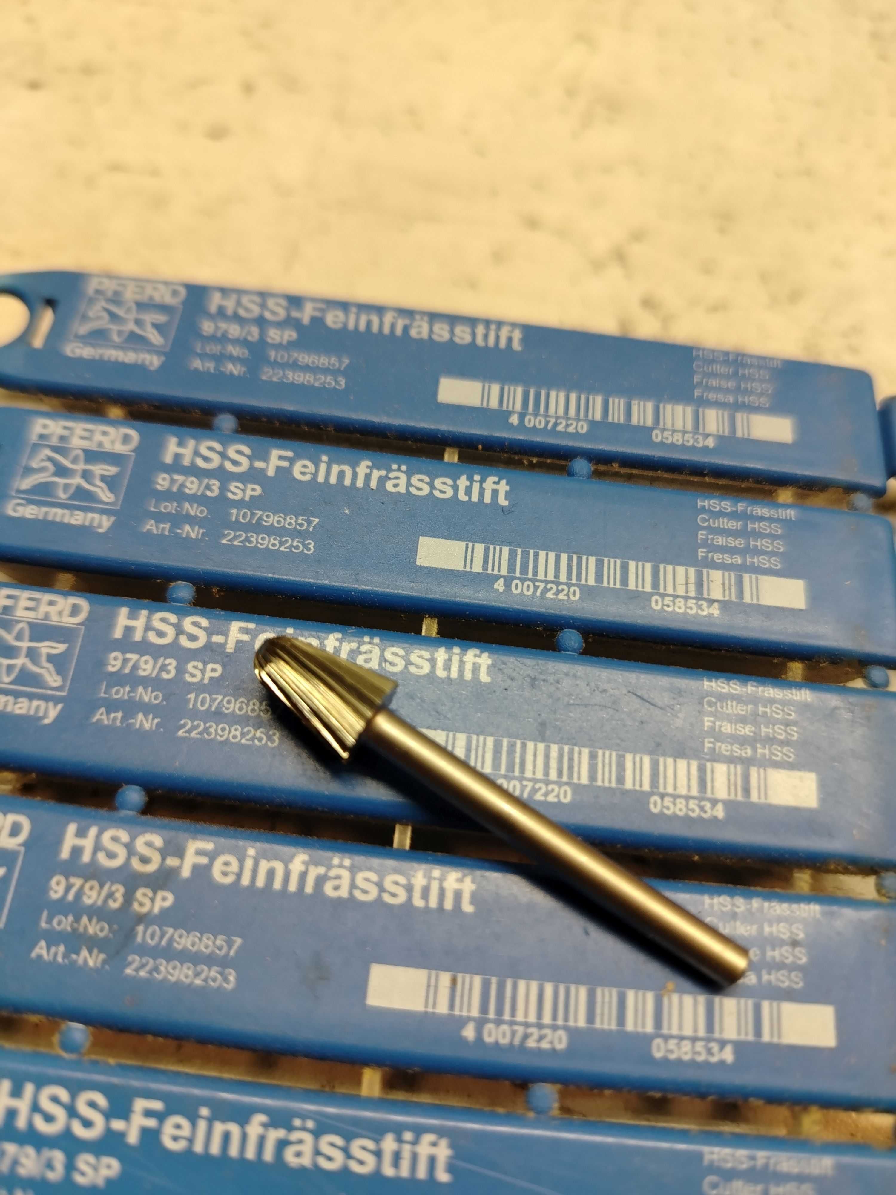 Frezy precyzyjne HSS 979/3 SP PFERD