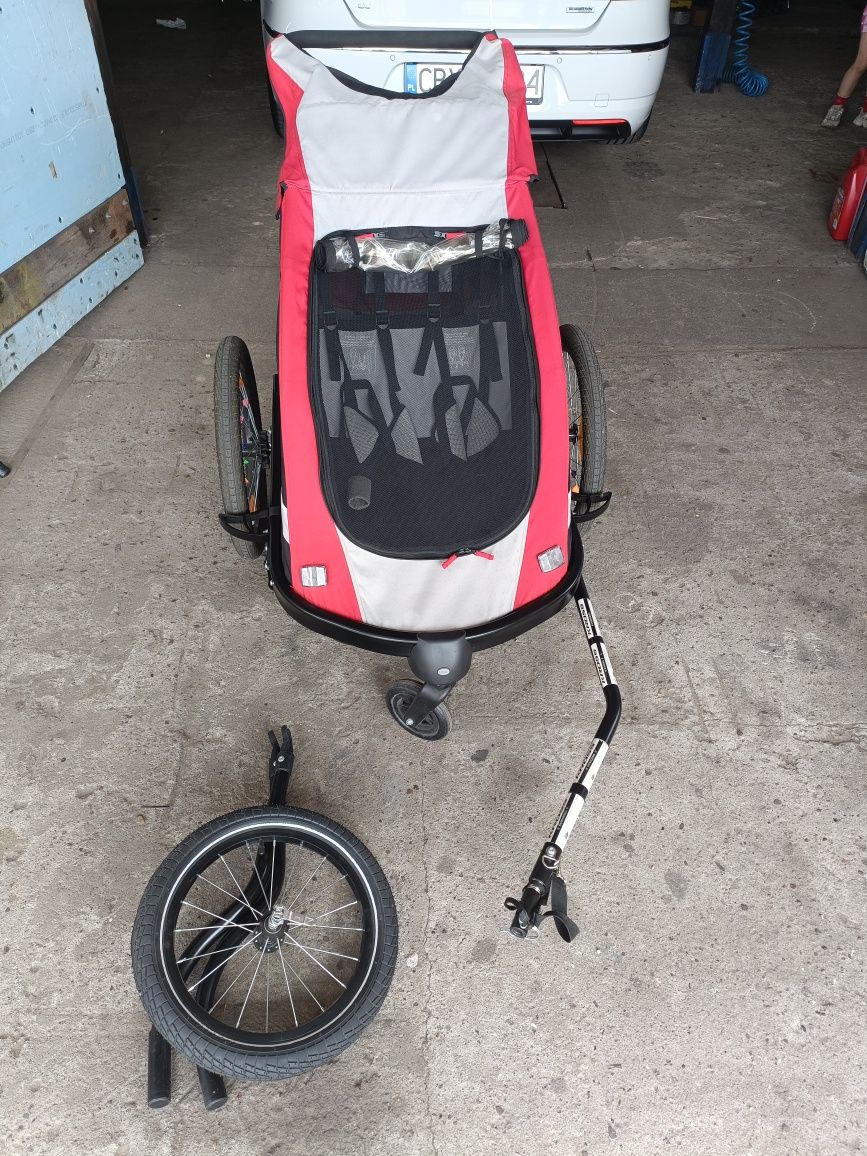 Przyczepka Rowerowa Kross Jak Nowa