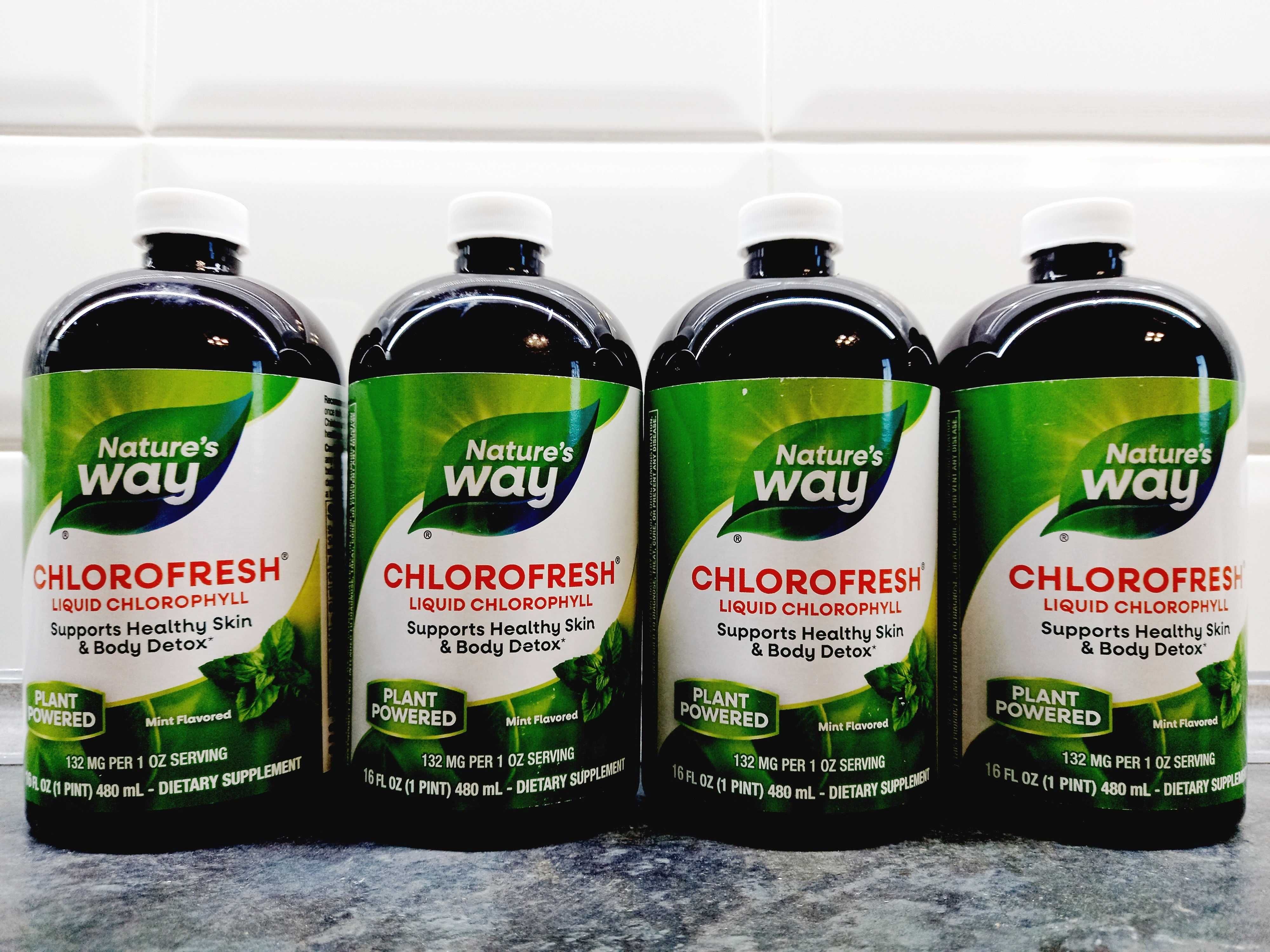 Natures Way, Chlorofresh (480 мл), жидкий хлорофилл, рідкий хлорофіл