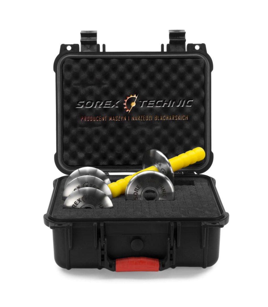 Znacznik rolkowy RM-100 (R0,5; R7 + Walizka) Sorex Technic