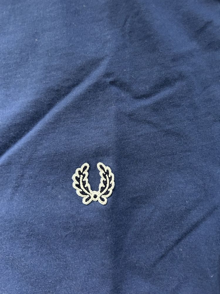 T-shirt Fred Perry niebieski rozmiar L