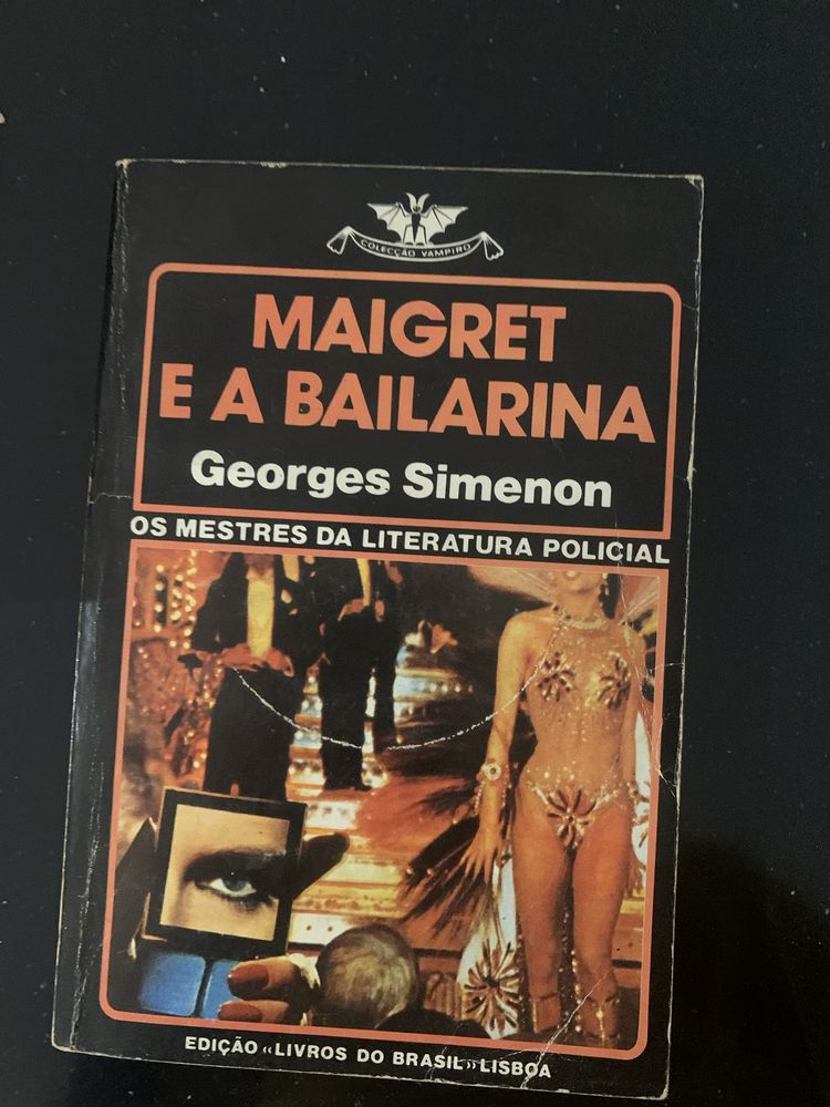 Livro - Maigret e a bailarina – Georges Simenon