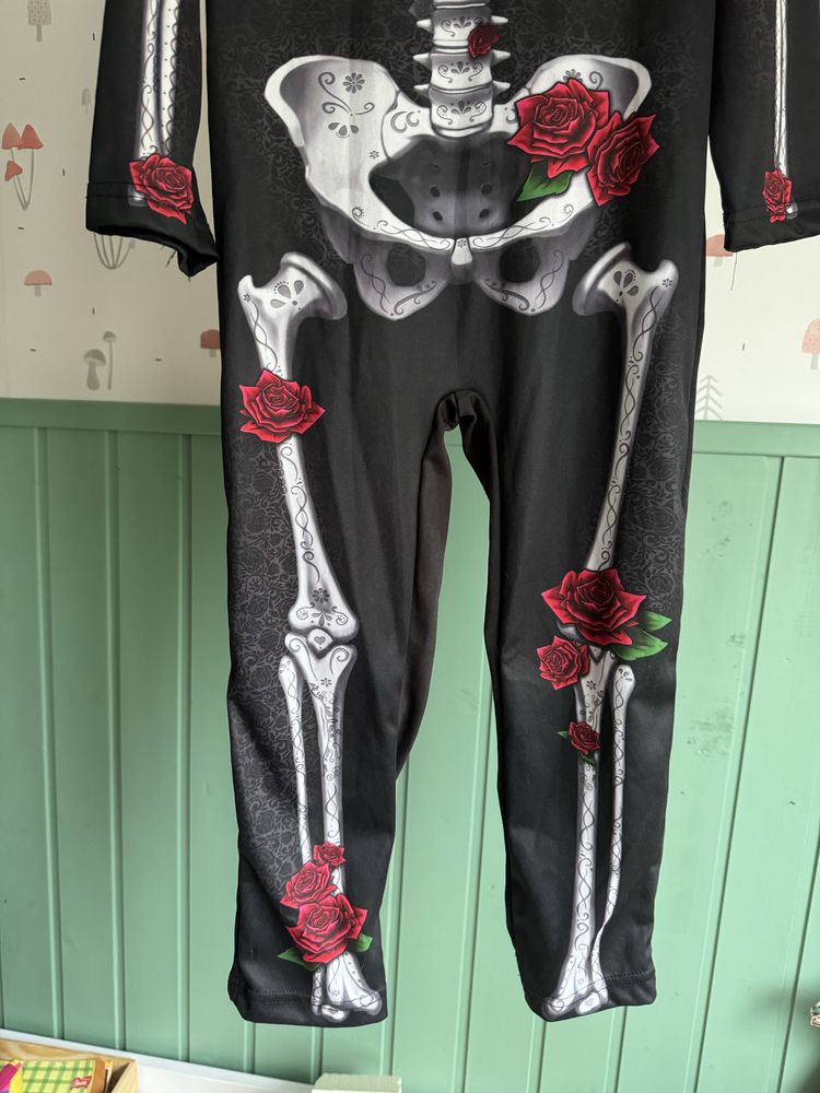 Strój na Halloween kościotrup szkieletor