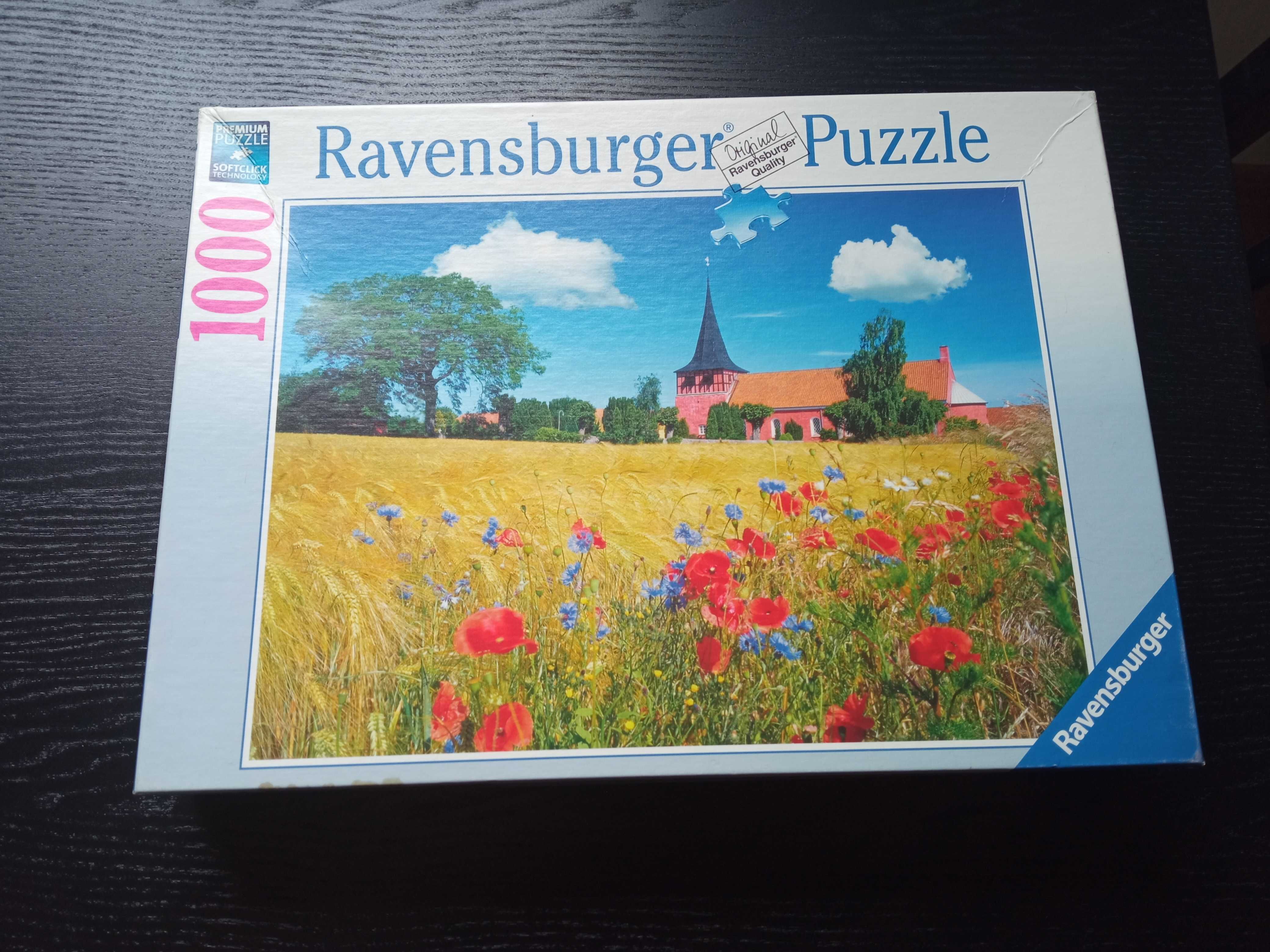 Puzzle Ravensburger 1000 - 2x nowe, 1x używane - cena za wszystkie