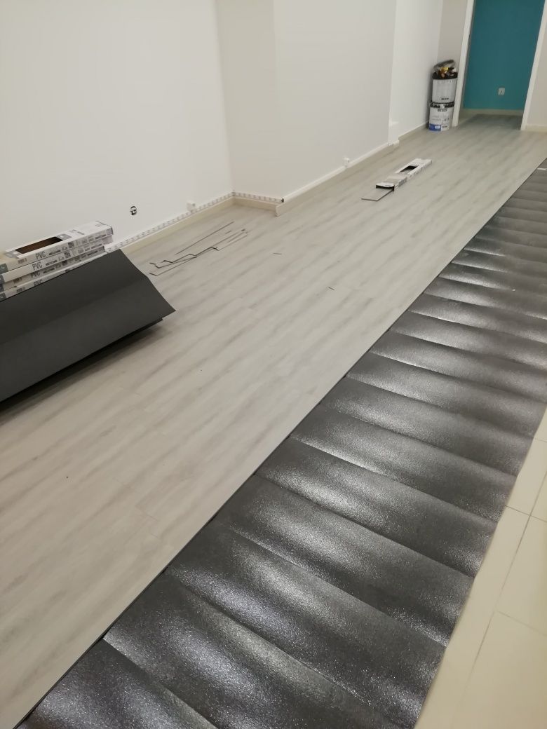 Remodelações, reparações, arranjos, instalações e modificações.
