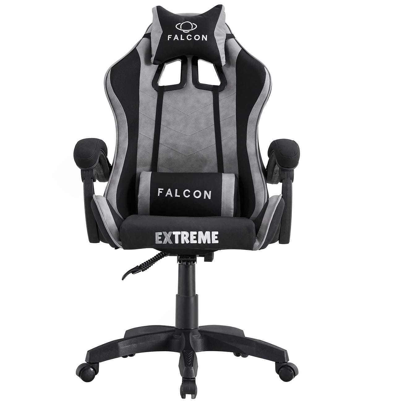 Fotel Gamingowy gracza z tkaniny EXTREME FALCON Dark Gray