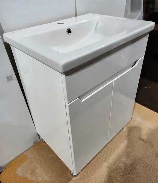 Новий комплект елітной меблі для ванних: тумба + умивальник + дзеркало