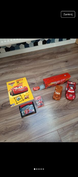 Zestaw dla fana Zygzak McQueen 7 elementów