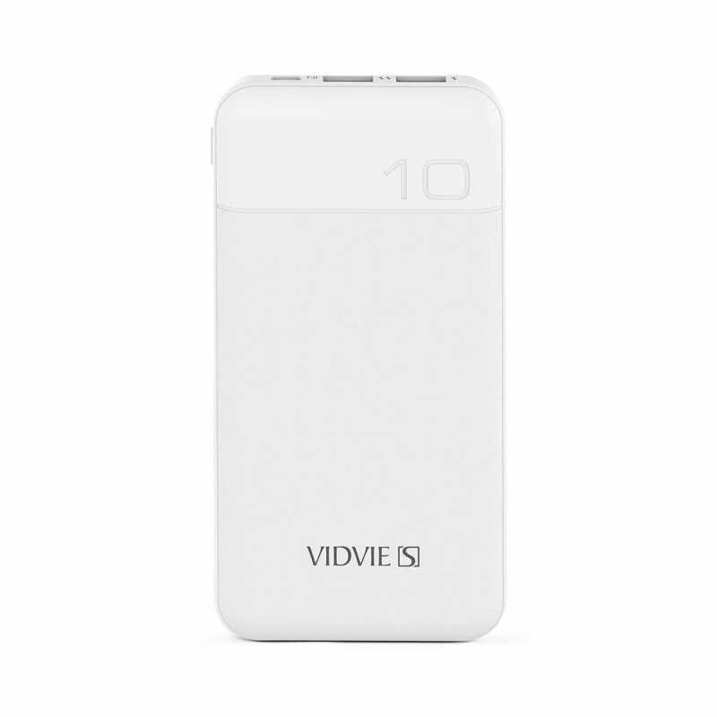 Powerbank VIDVIE 10 000 mAh biały PB11