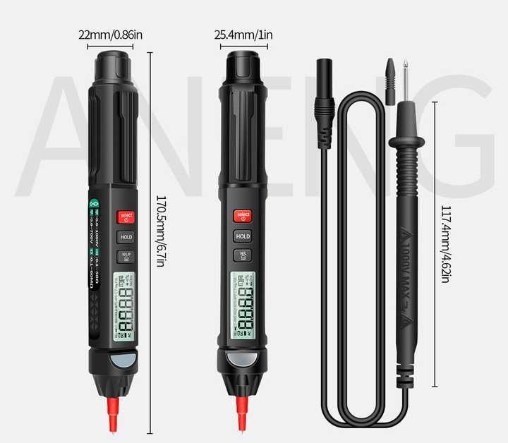 Мультиметр ручка ANENG A3007 Pro