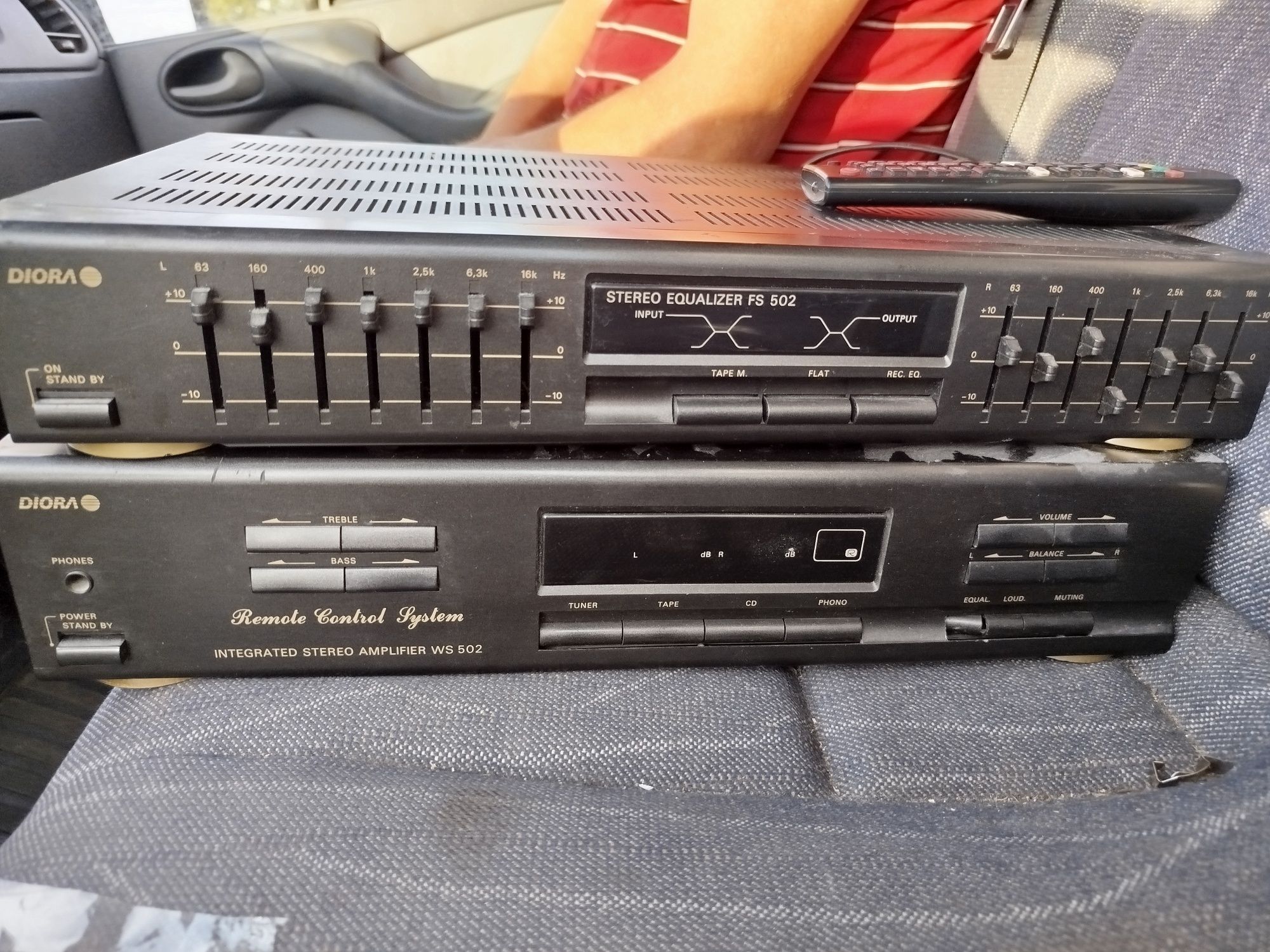 UNITRA Diora Amplituner i equalizer WS 502 ,FS 502 sprzedam