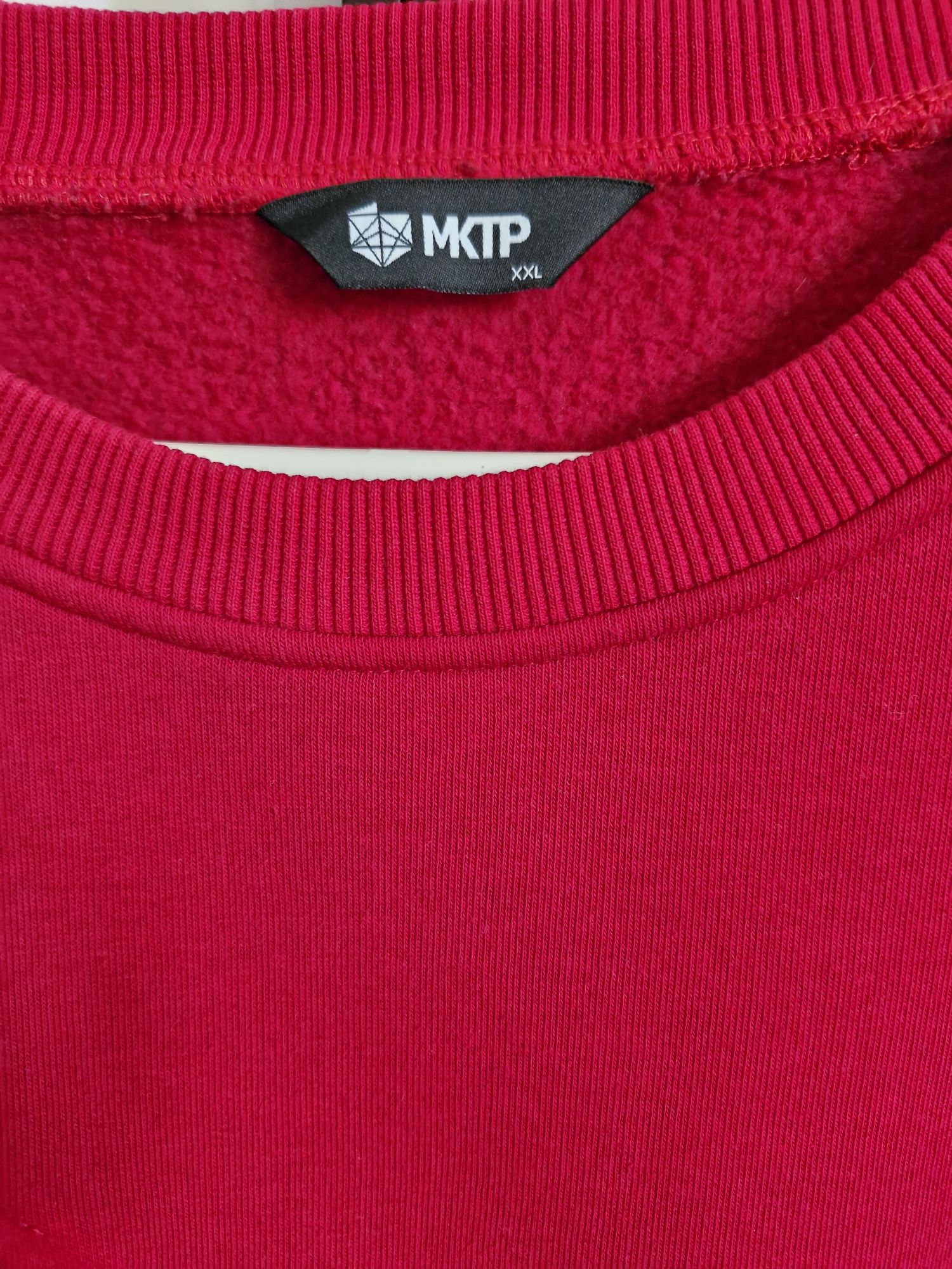 Bluza malinowa czerwień plus size xxl MKTP