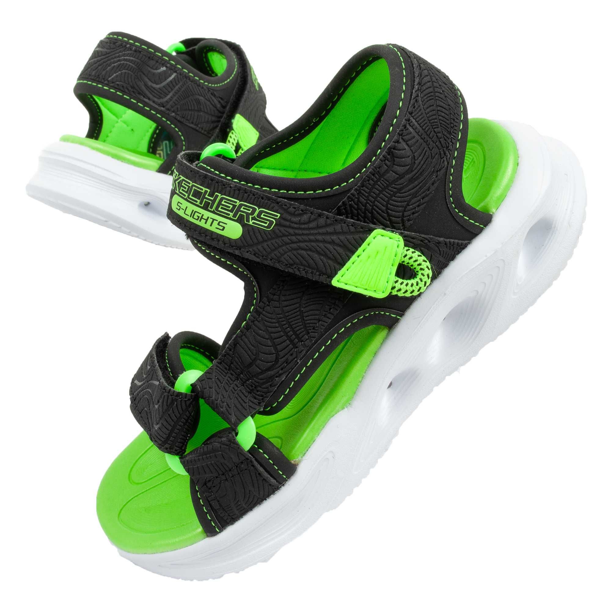 Buty sandały Skechers LED r. 27-37