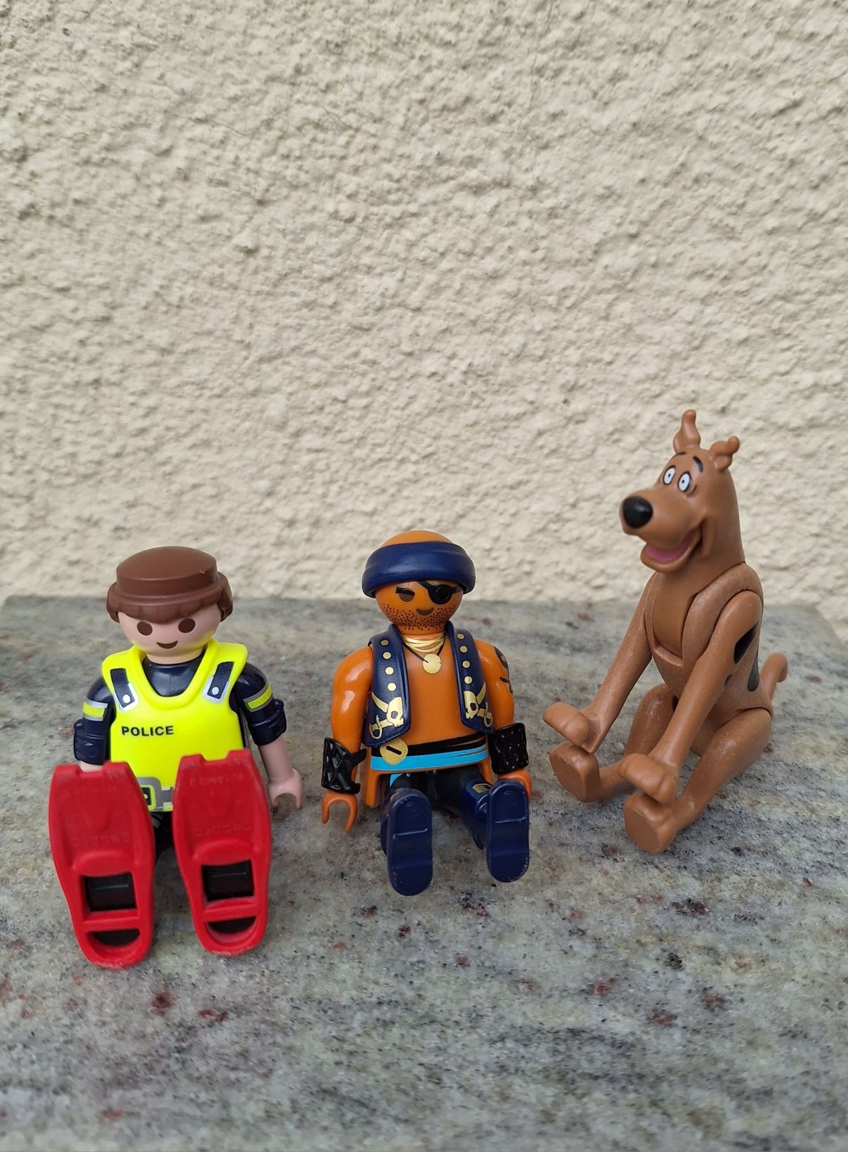 Zabawki figurki playmobil Scooby-Doo policja pirat