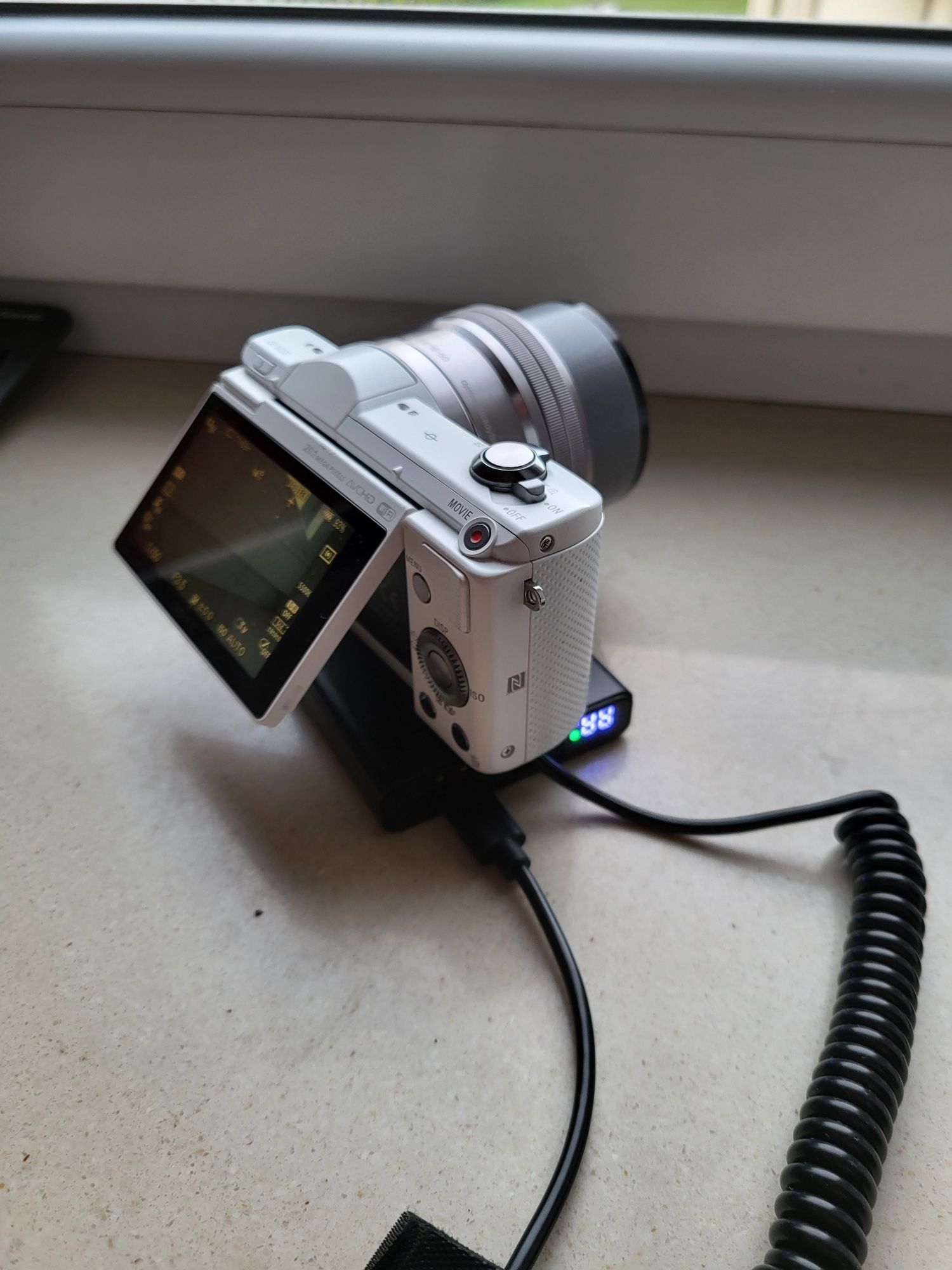 Dummy Battery USB-C do aparatów SONY alpha i NEX
