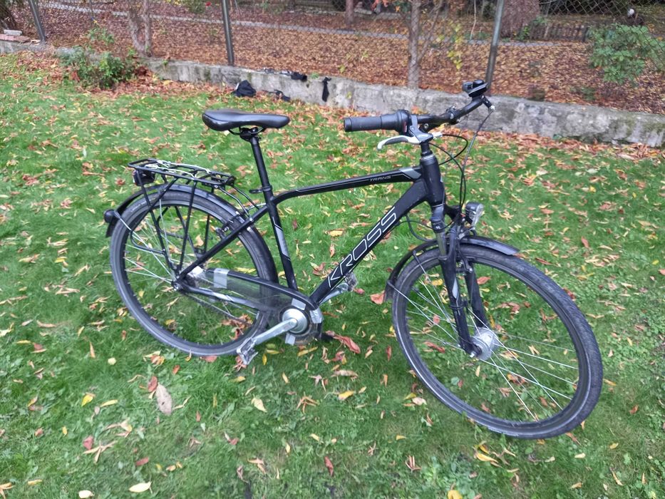 Rower trekkingowy męski Kross Trans 6.0. Nexus 7-biegowy
