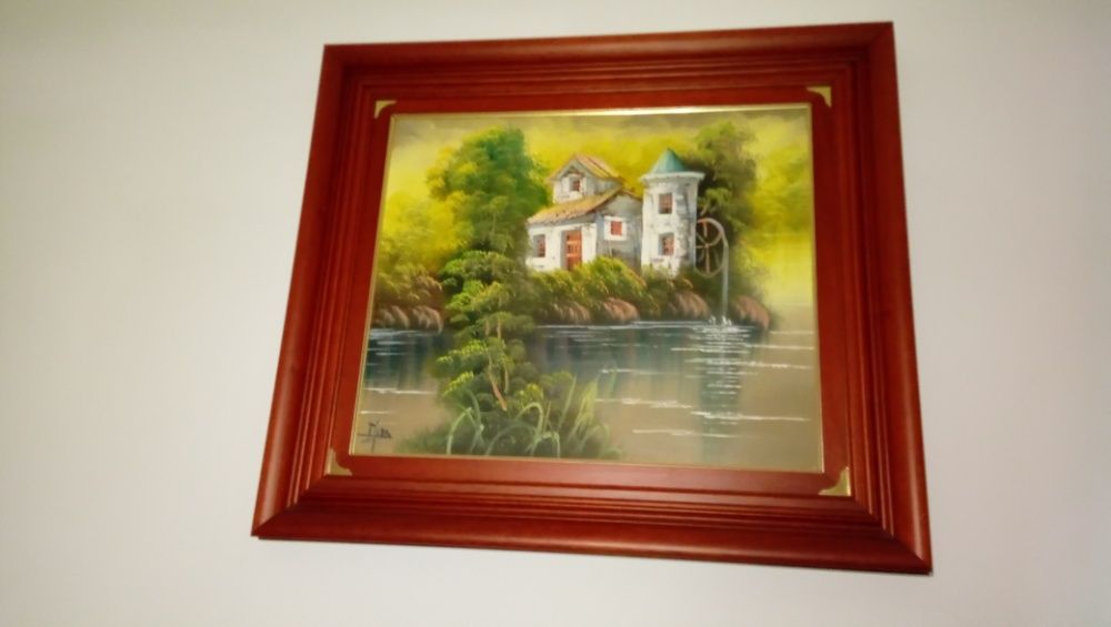 Quadro em madeira muito bonito