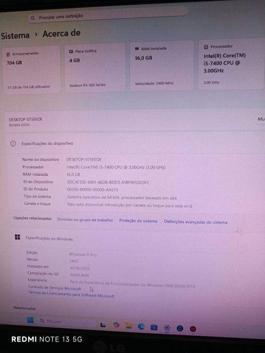 Desktop Gigabyte i5 7600k 4.2 GHz Turbo