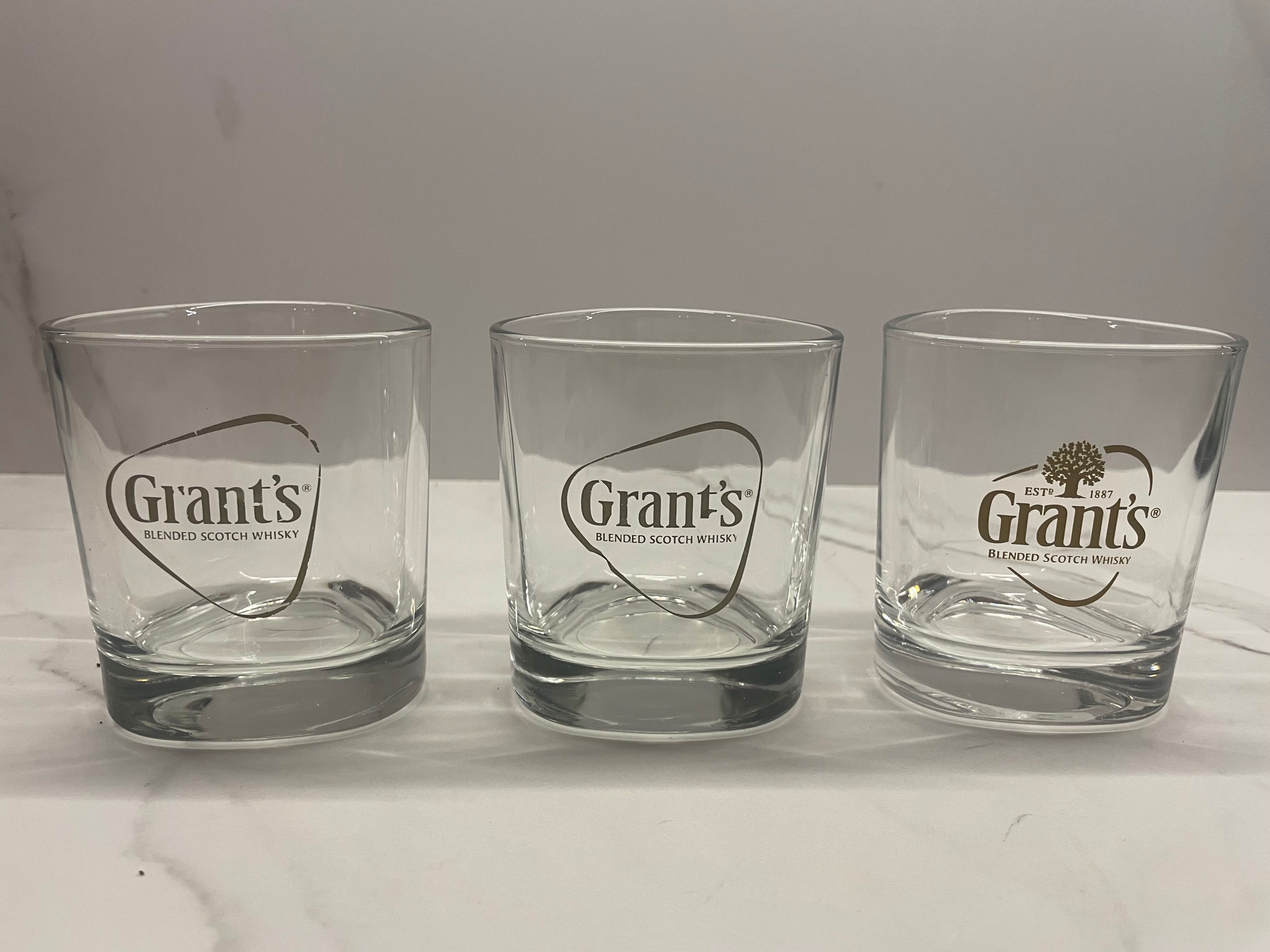 Zestaw 3 szklanek grant’s