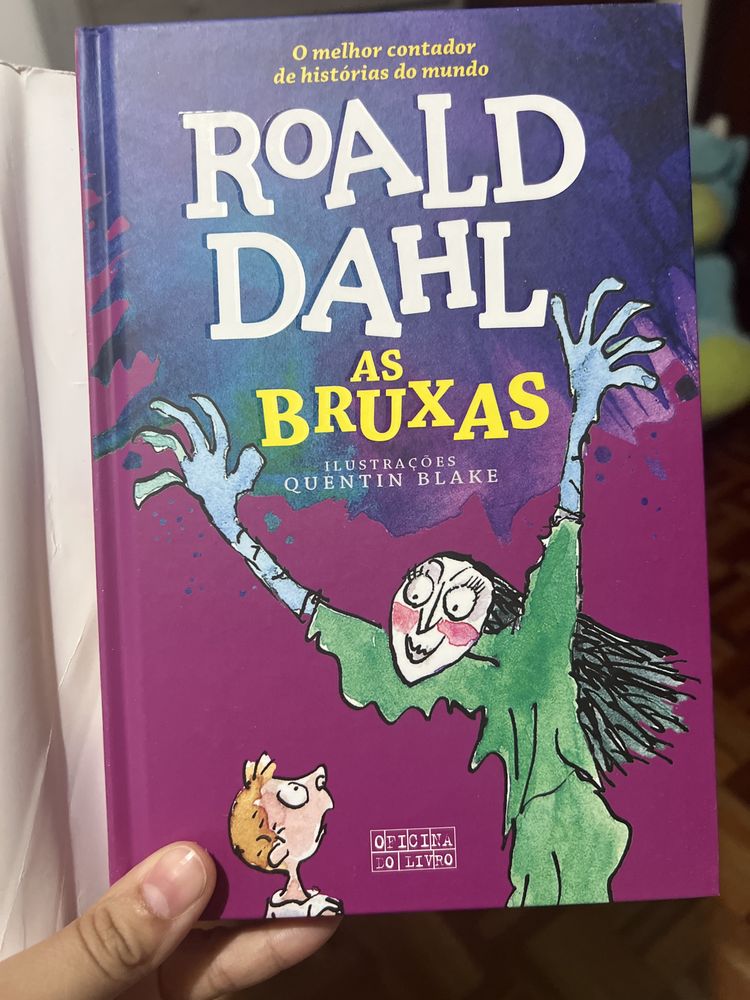 Livro A Bruxa de Roald Dahl