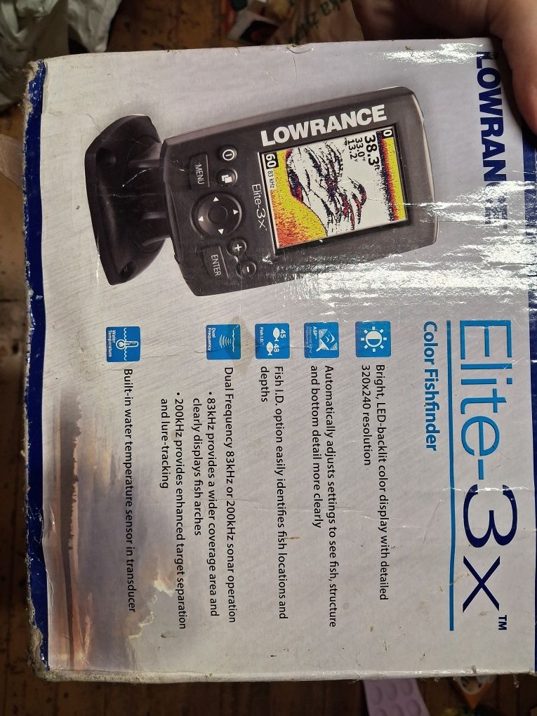 Echosonda Lowrance Elite 3x