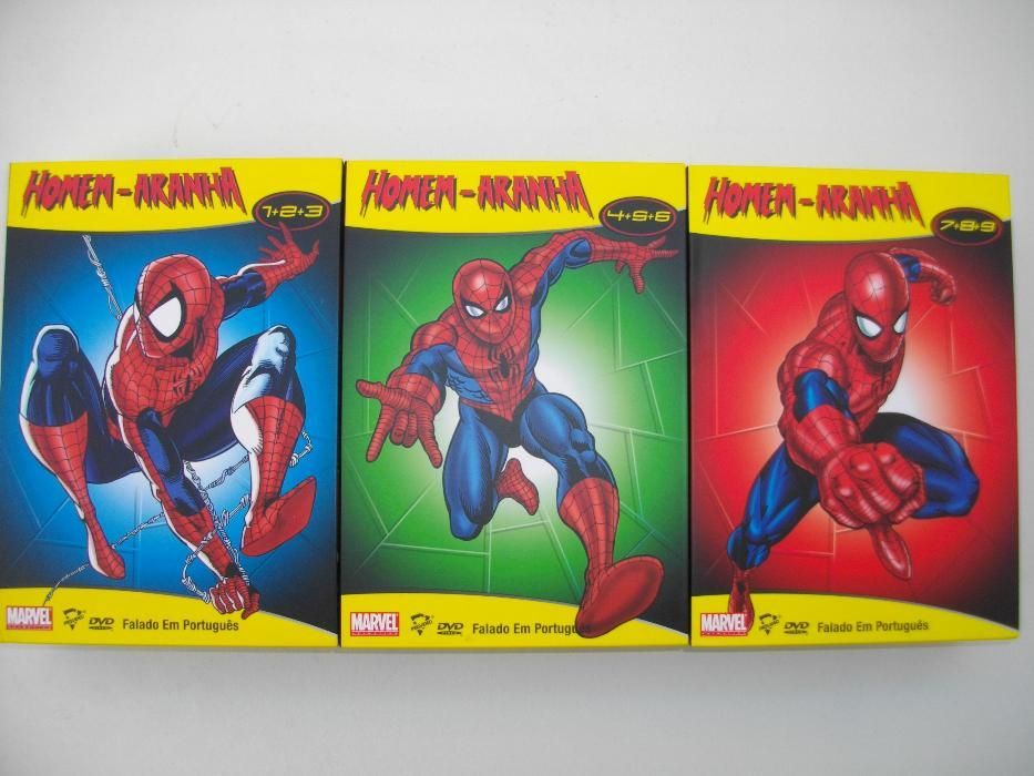 Homem-Aranha: 9 DVD (27 episódios)