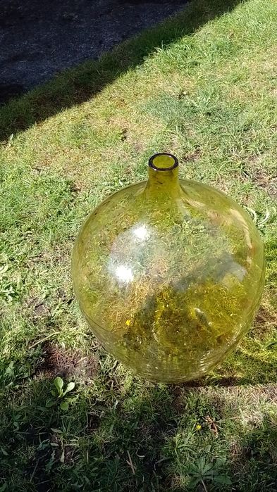 Duża butla do wina z koszem Gdynia