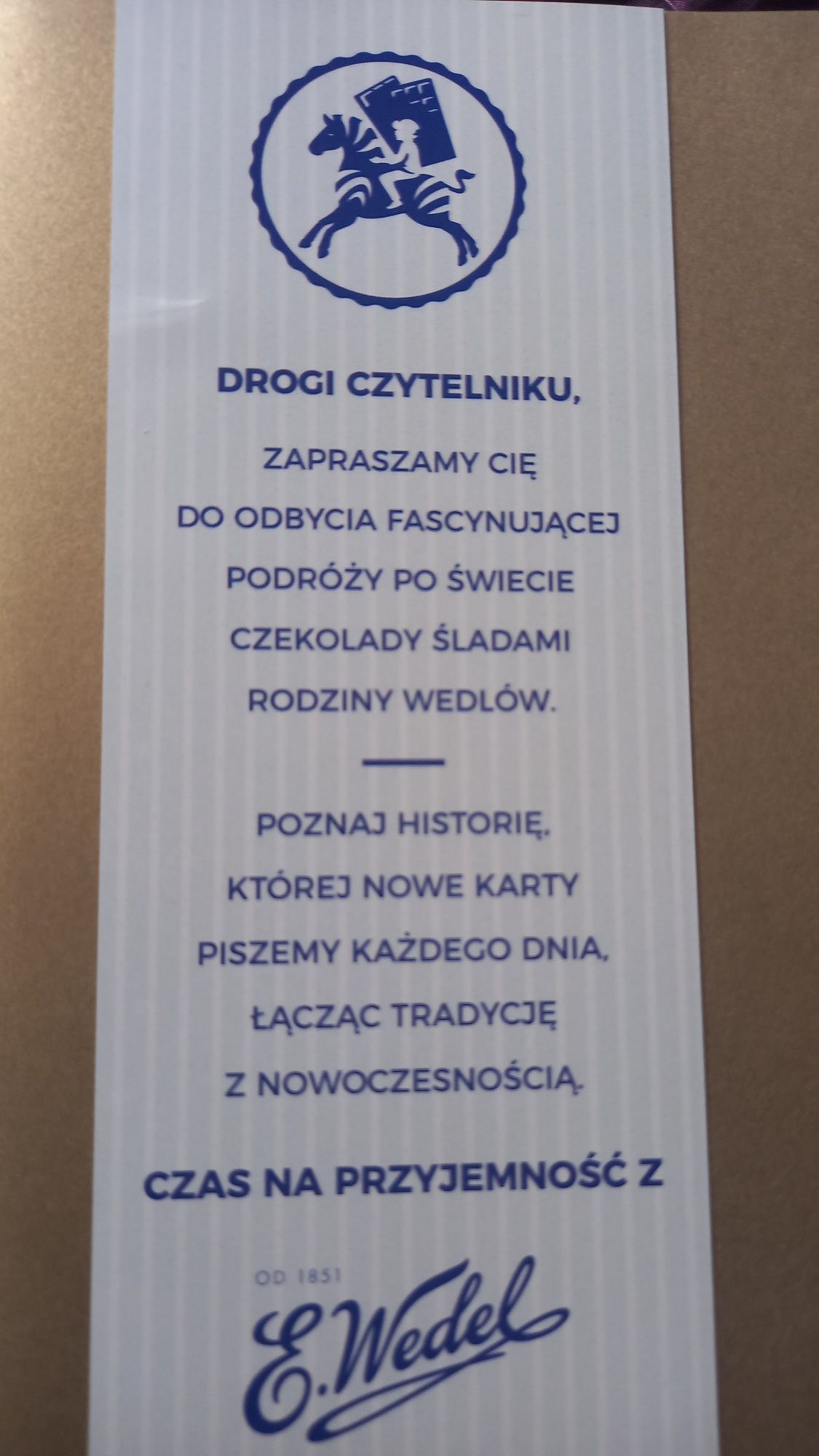 Wedlowie historia fabryki czekolady Ł.Garbal Nowa