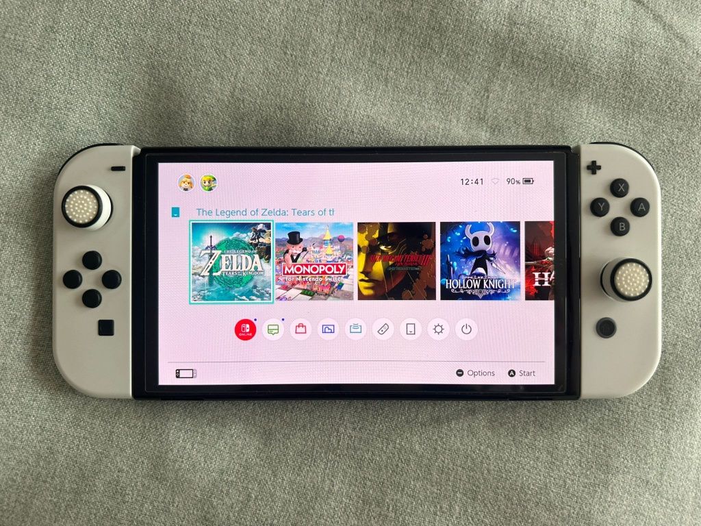 Nintendo Switch OLED 64Gb com acessórios