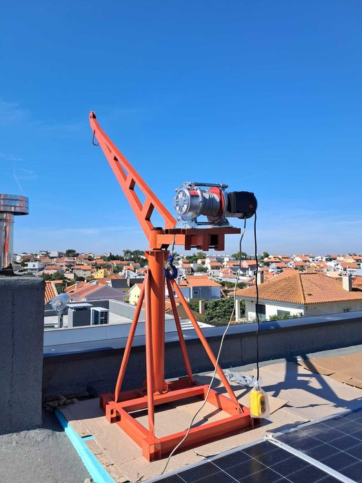 Guincho eléctrico - construção civil