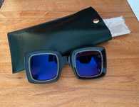 Marni okulary z cyrkoniami