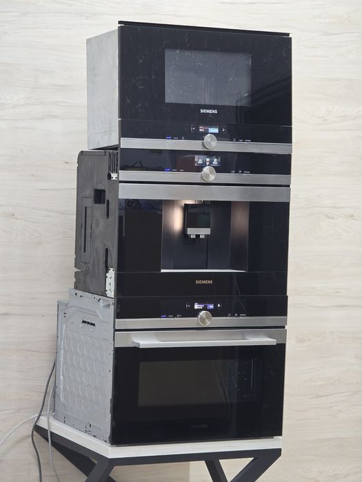 Топ.сет 3в1 Siemens Духовка+Кофемашина+СВЧ Хороший стан Гарантія