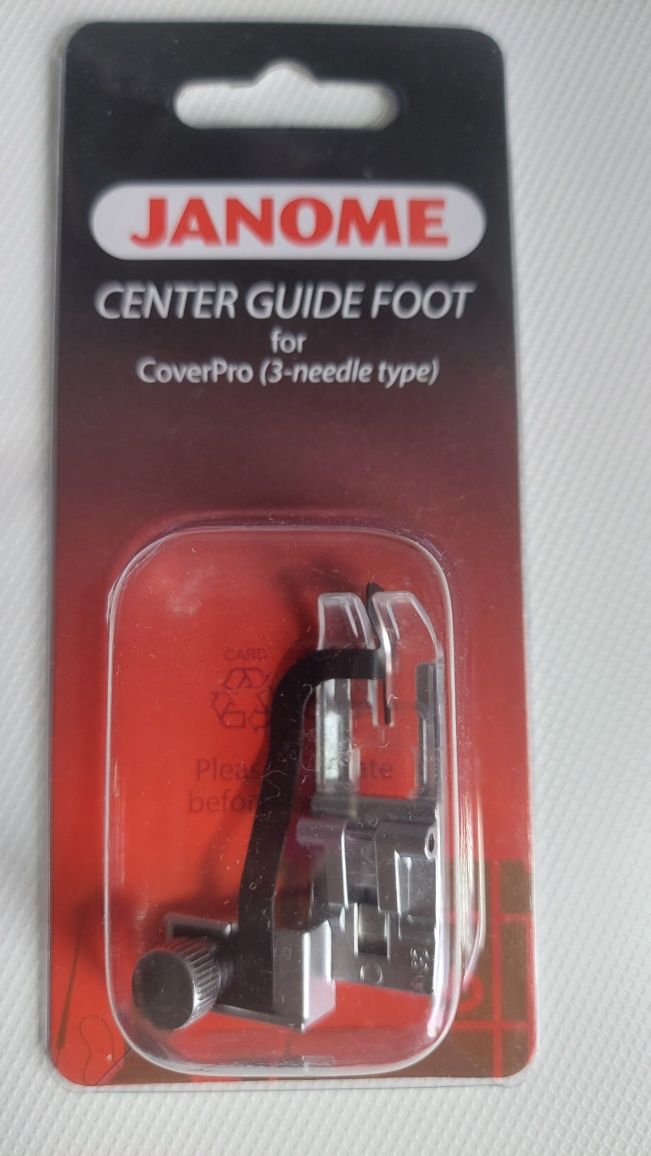 Janome CoverPro stopka prowadząca, center guide foot