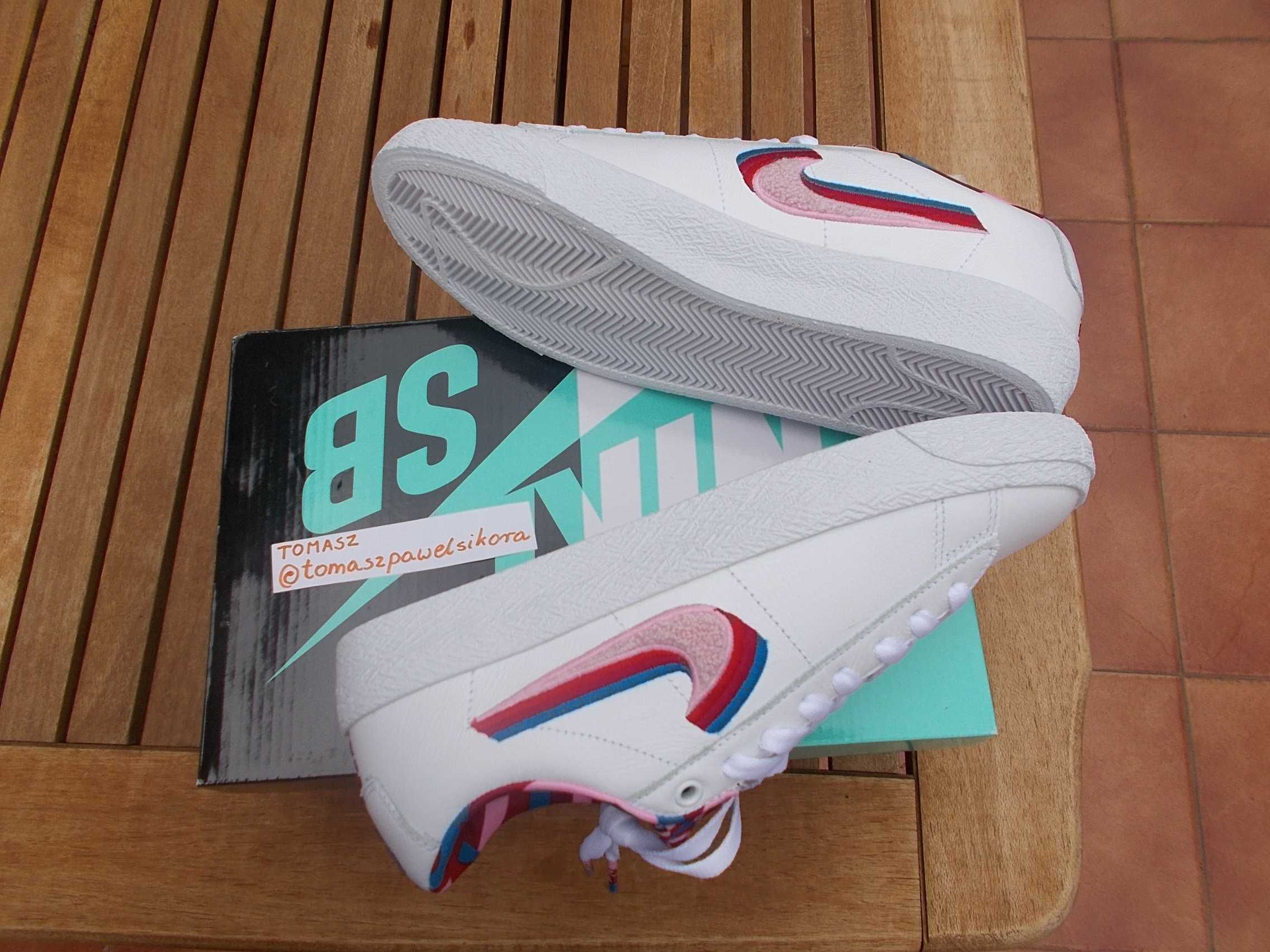 (r. 39 - 24,5 cm) NOWE Nike SB BLAZER LOW x PARRA dunk low Jordan 1