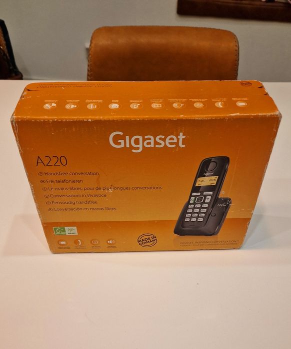 Telefone sem fios Gigaset A220 NOVO & selado