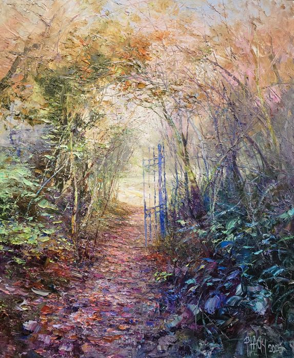 Obraz Olejny Brama do Jesiennego Snu - Paweł Łącki