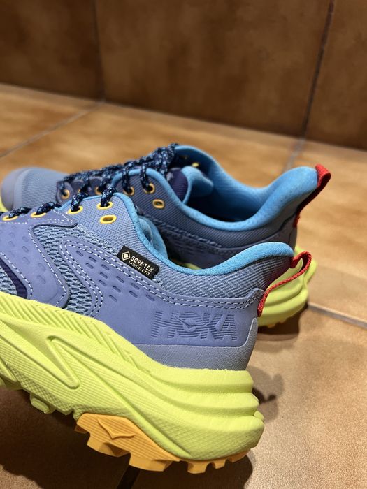 Gore-tex кросівки Hoka жіночі мембранні оригінал нові голубі трекінг