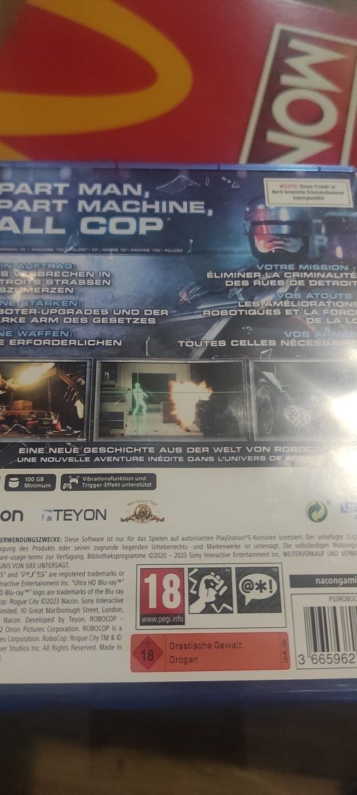 RoboCop Rogue City PS5