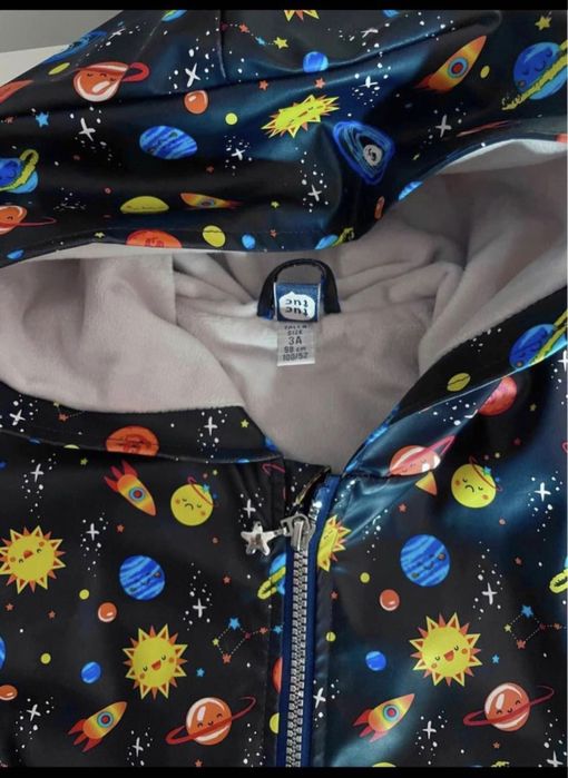 Casaco tuc tuc impermeavel 3 anos