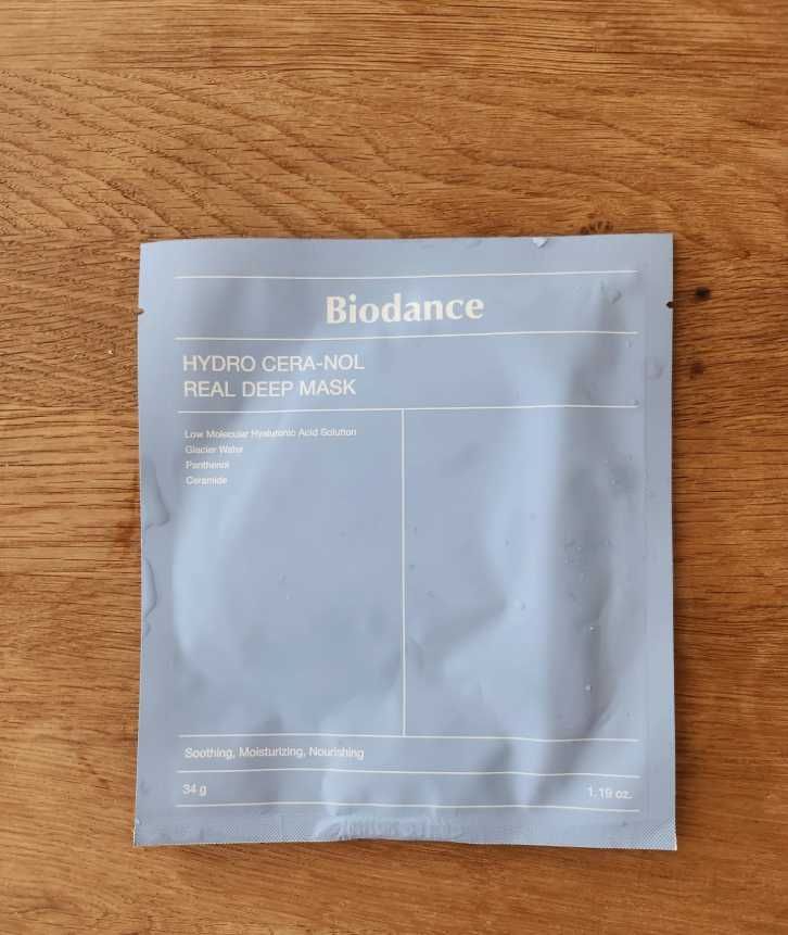 Biodance Hydro Cera-nol Maska nawilżająca z kolagenem - 4 sztuki