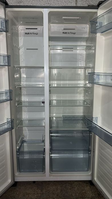 Frigorífico Americano Hisense Inverter – Inox (Multi Air Flow)